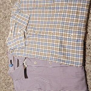 EUC Peter Millar Dress Shirt Bundle Size L